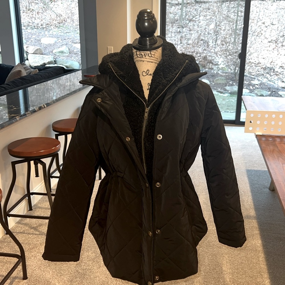 Evereve black coat